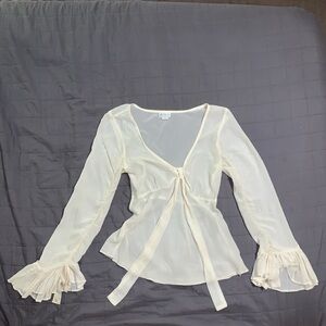 Punch Phasion white blouse size: Medium